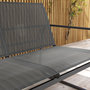Voir la diapositive 5 : OUTSUNNY Ensemble salon de jardin 2 fauteuils canapé 2 places table basse