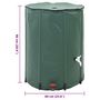 Voir la diapositive 6 : VIDAXL Reservoir d'eau de pluie pliable 250 L