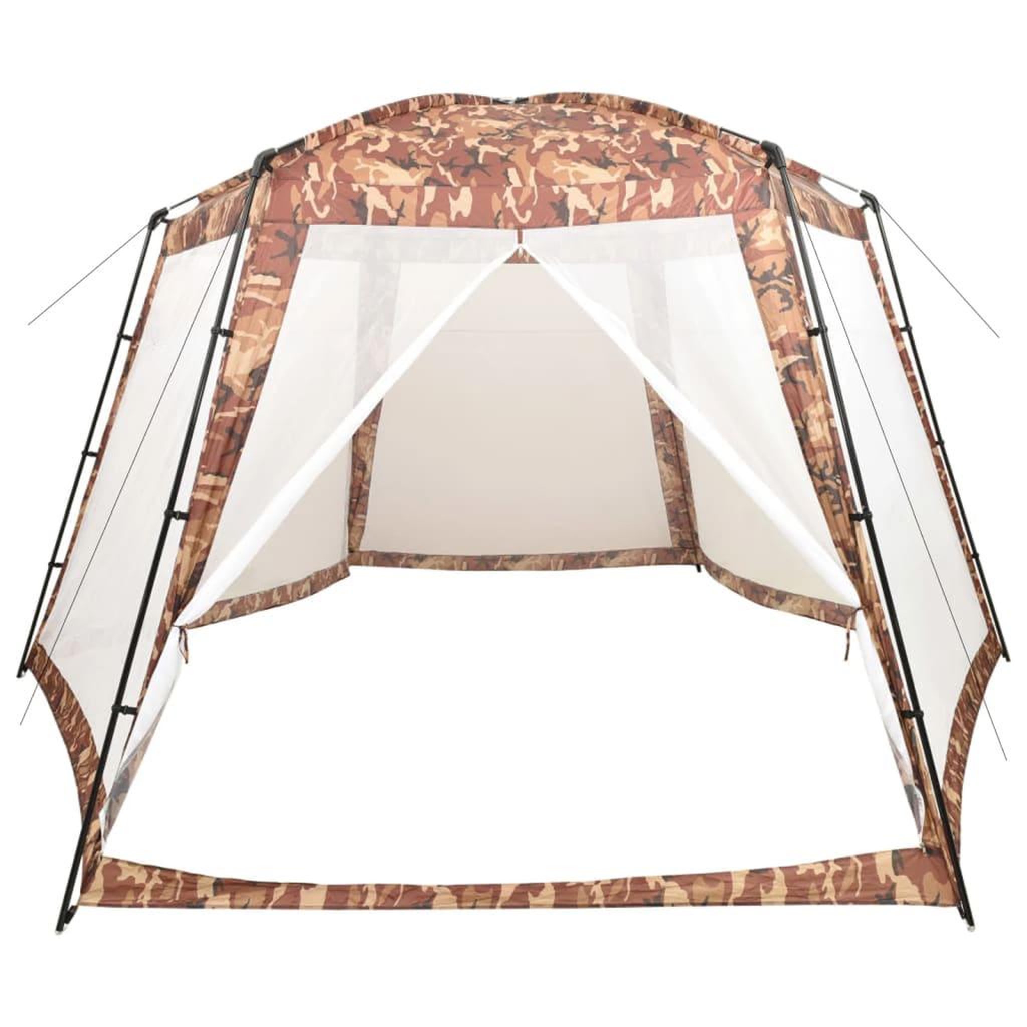 Voir la diapositive 3 : VIDAXL Tente de piscine Tissu 500x433x250 cm Camouflage