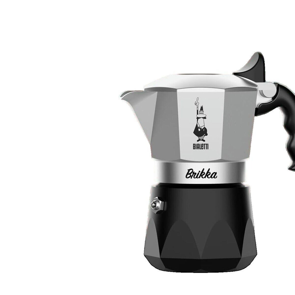 BIALETTI Cafetière Bialetti New Brikka 4Tz Aluminium 4 tasses