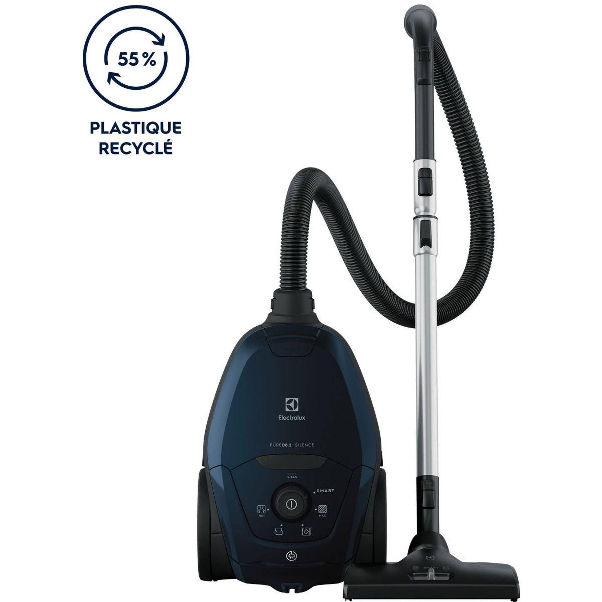 Voir la diapositive 2 : ELECTROLUX Aspirateur avec sac pure d8 pd82-4st