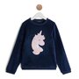 Voir la diapositive 1 : IN EXTENSO Sweat licorne à sequins reversibles fille