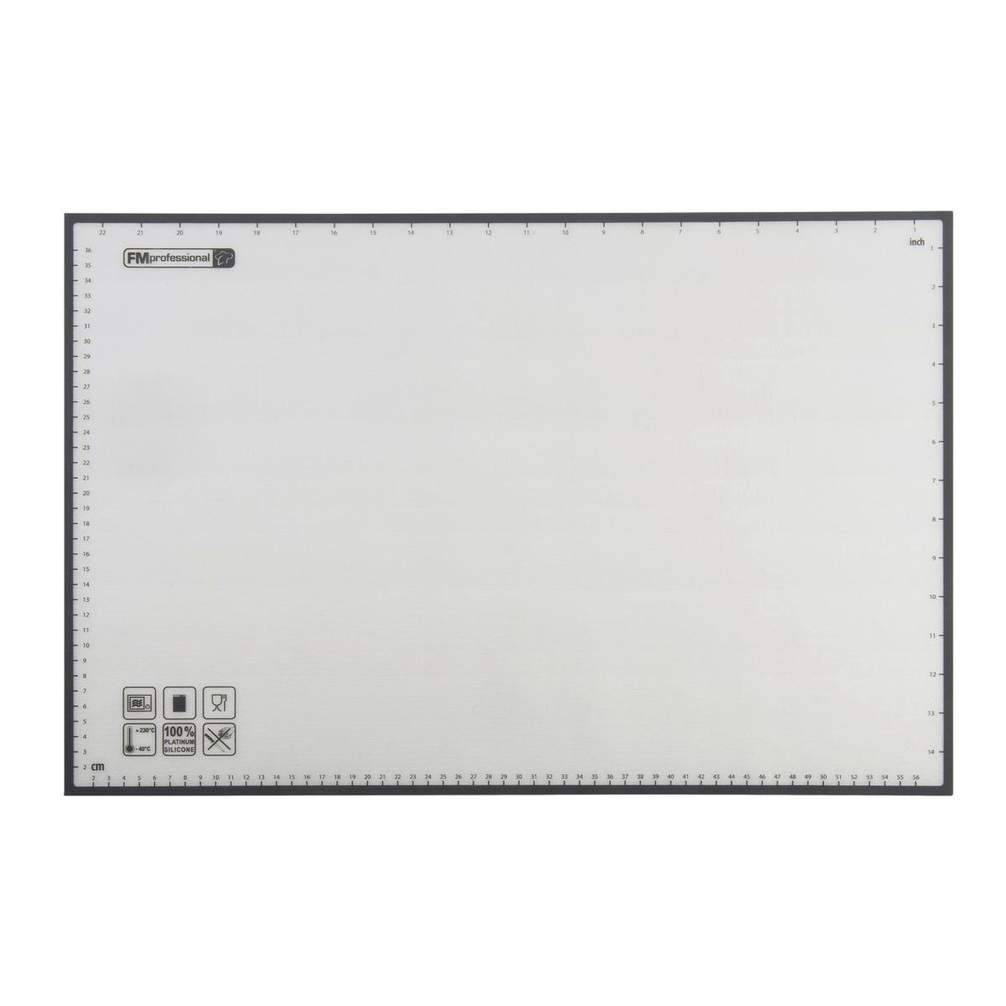 FM PROFESSIONAL Papier de cuisson en silicone réemployable 39 x 59 cm fm professional