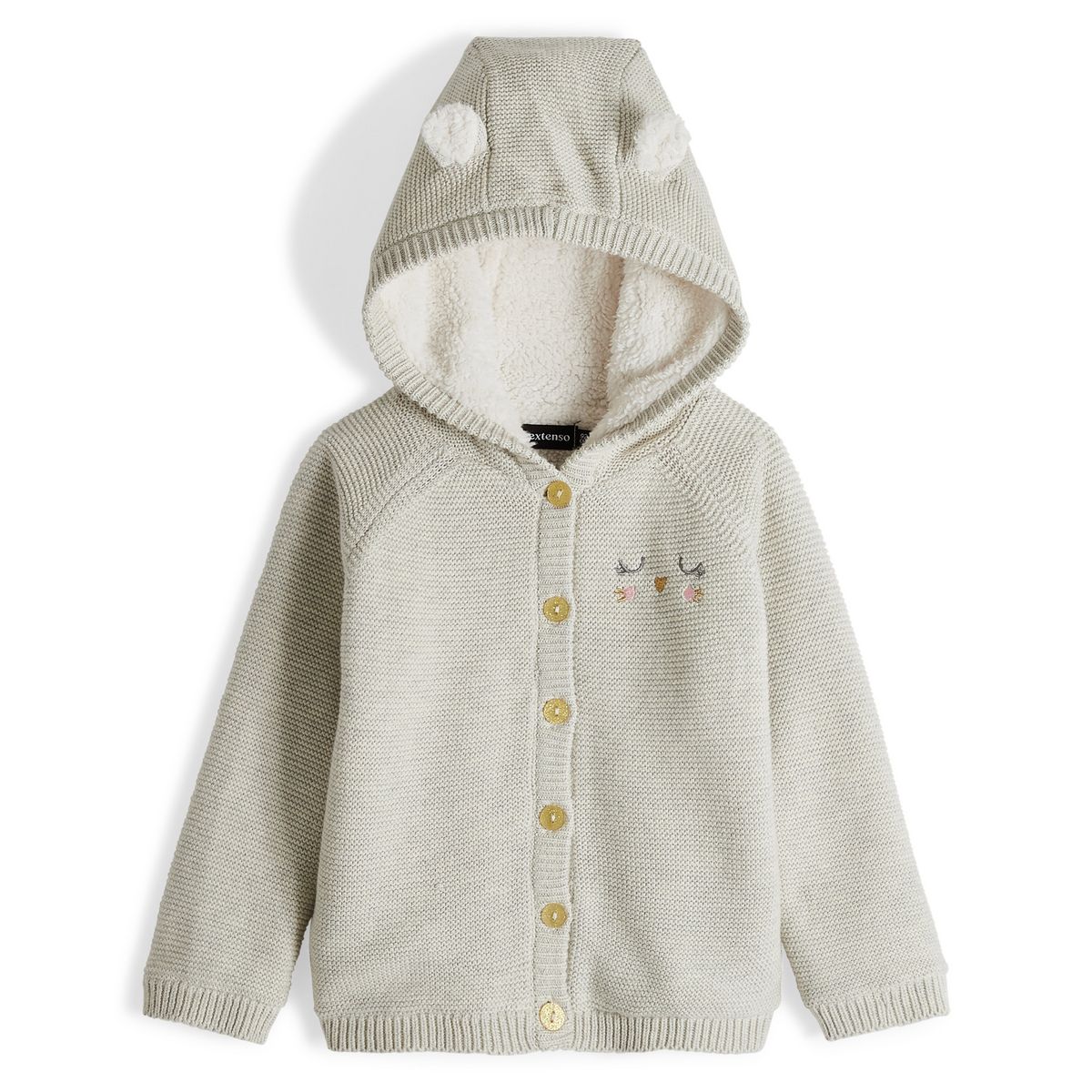 INEXTENSO Gilet doublé bébé fille
