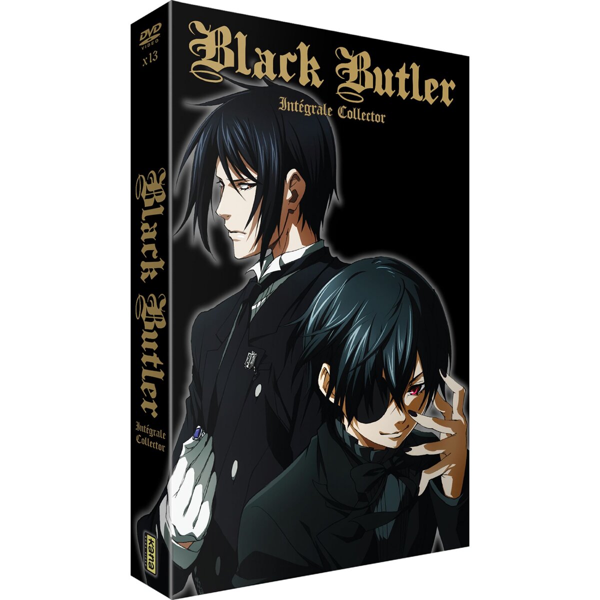 Black Butler Intégrale DVD Edition Collector Coffret A4