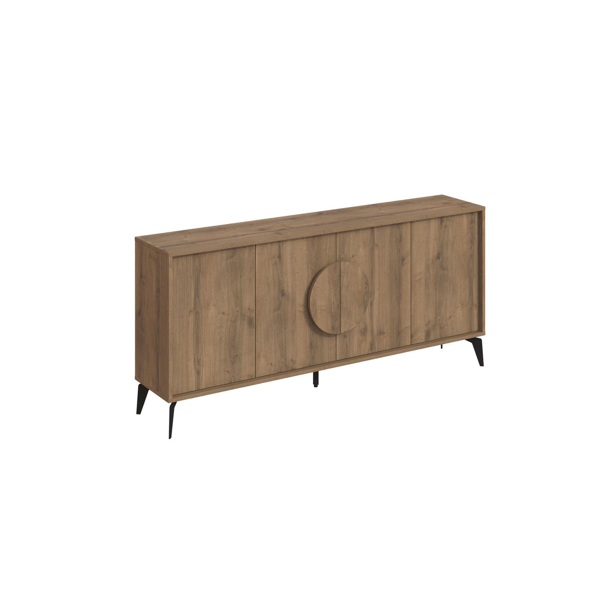 Habitat et Jardin Buffet en bois  gora wide  - 180 x 36 x 82 cm - marron