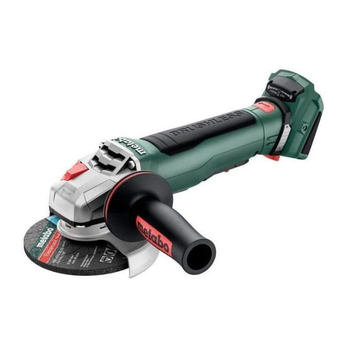 METABO Meuleuse d'angle sans fil - METABO - WPB 18 LT BL 11-125 Quick - 18 V - MetaBOX 165 L