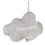 Voir la diapositive 2 : Paris Prix Coussin Déco Musical  Nuage  30cm Gris