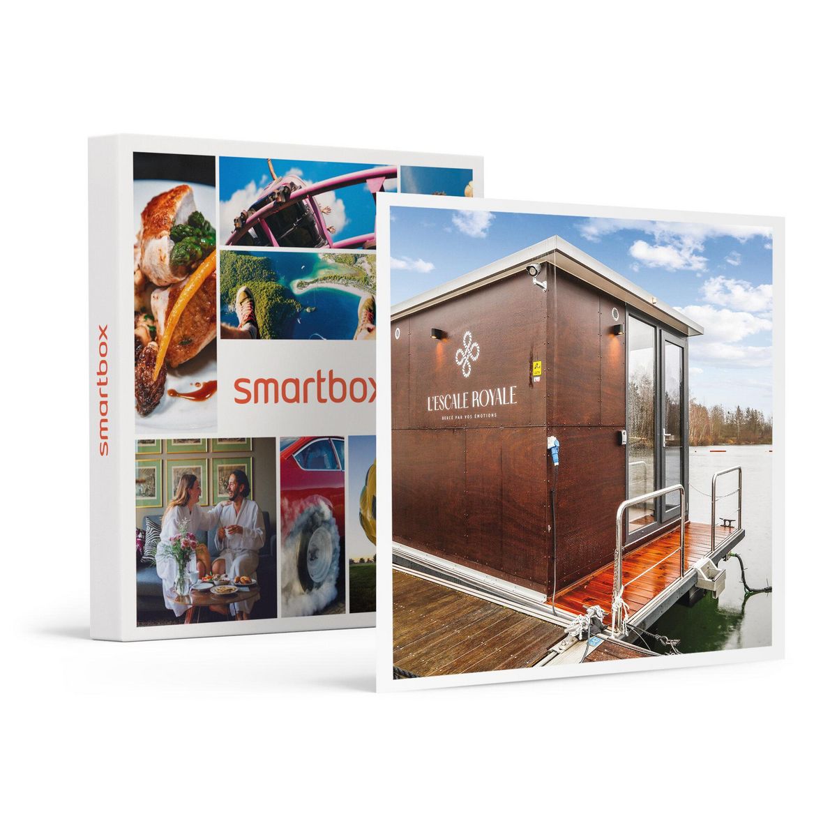 Smartbox Escapade insolite de 2 jours en maison flottante avec terrasse tout près de Paris - Coffret Cadeau Séjour