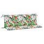 Voir la diapositive 2 : VIDAXL Coussins de banc de jardin lot de 2 multicolore 150x50x7 cm