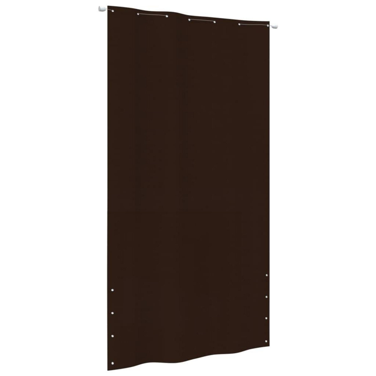VIDAXL Ecran de balcon Marron 140x240 cm Tissu Oxford