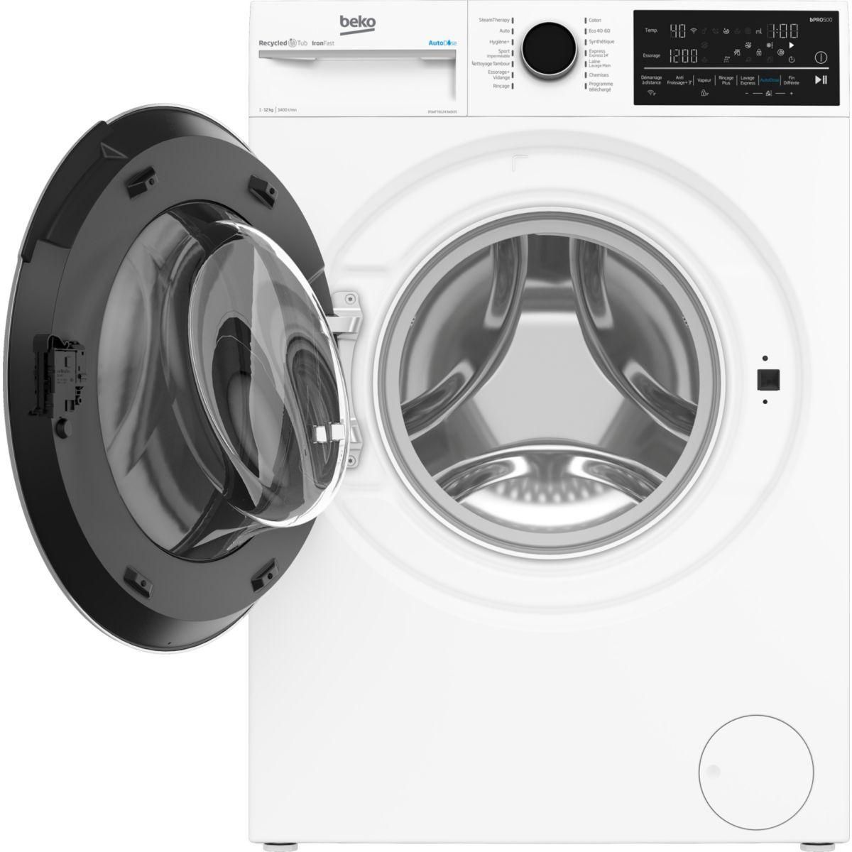 Beko Lave linge hublot B5WFT81243WDOS