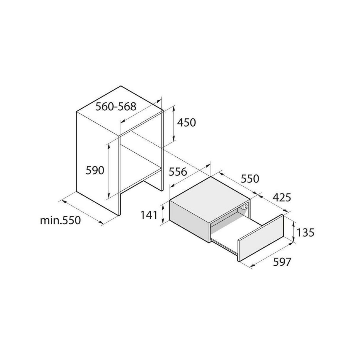 ASKO Tiroir Chauffant ODW8127S