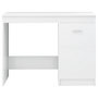 Voir la diapositive 4 : VIDAXL Bureau Blanc brillant 140x50x76 cm Bois d'ingenierie