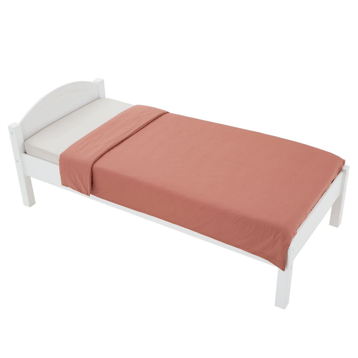 IDIMEX Lit simple 90x200 cm SORAJA en pin massif