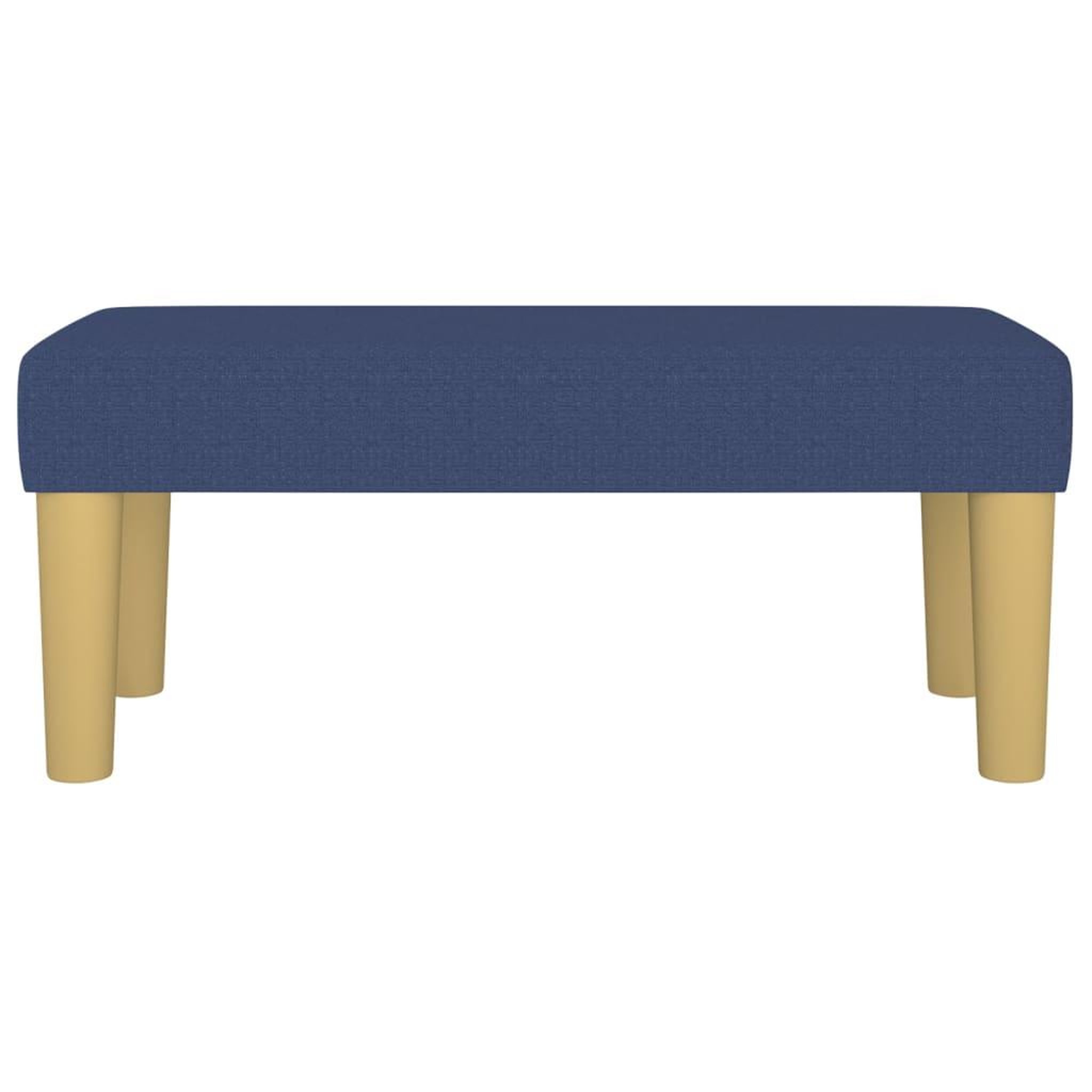 Voir la diapositive 3 : VIDAXL Banc Bleu 70x30x30 cm Tissu