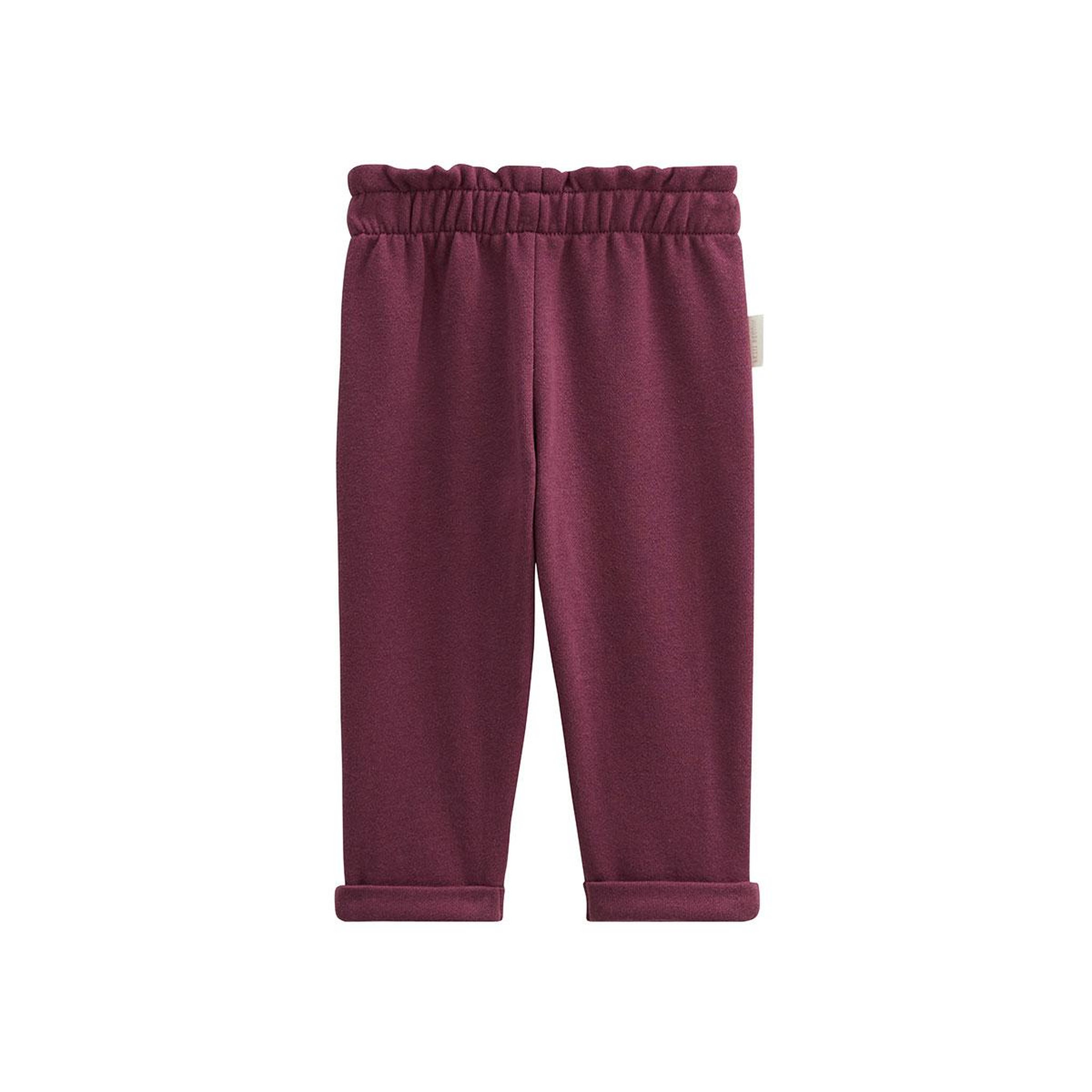Voir la diapositive 2 : Petit Béguin Pantalon enfant en molleton mila