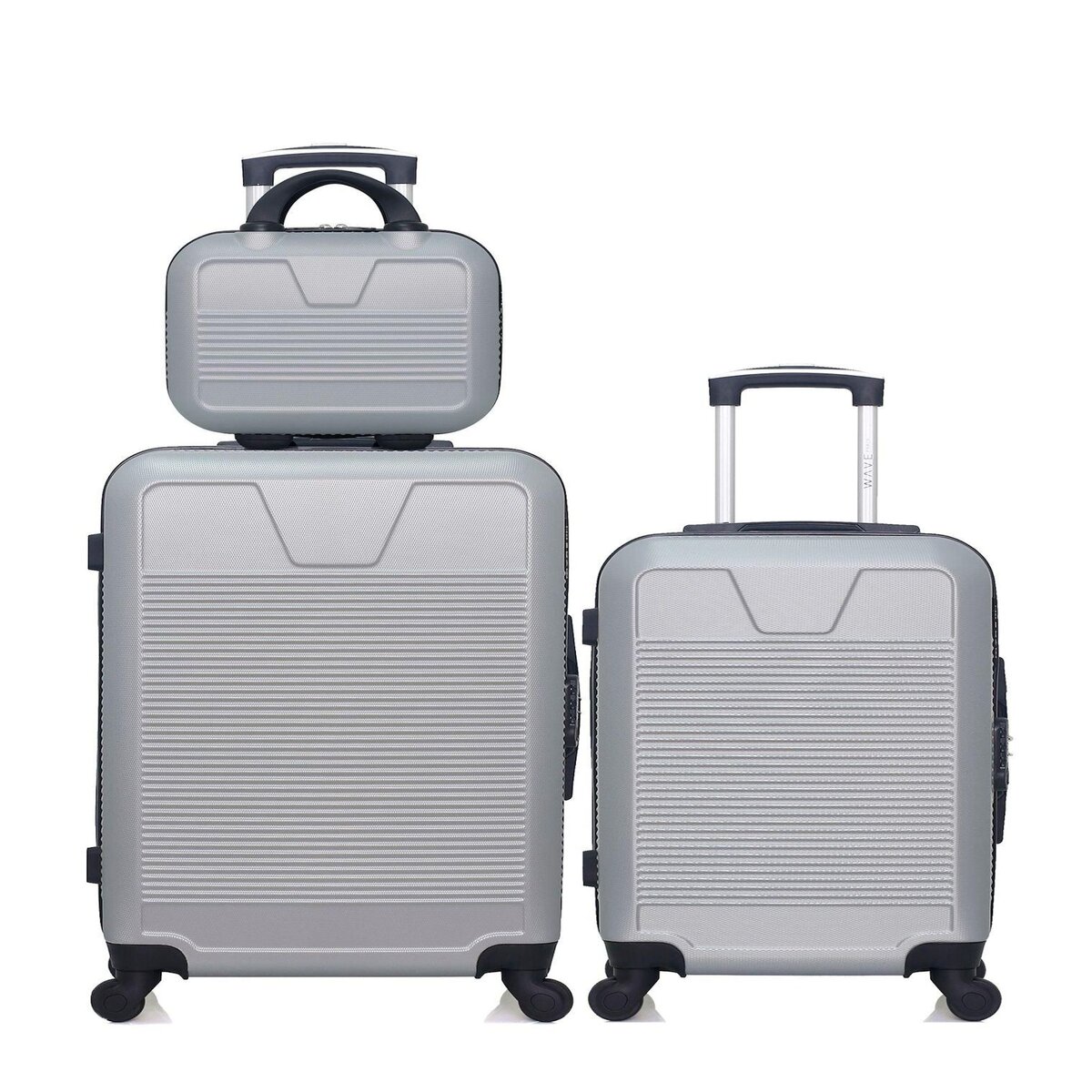 WAVE PARIS WAVE PARIS - Lot de 3 - Valise weekend, valise cabine et vanity SELENGA