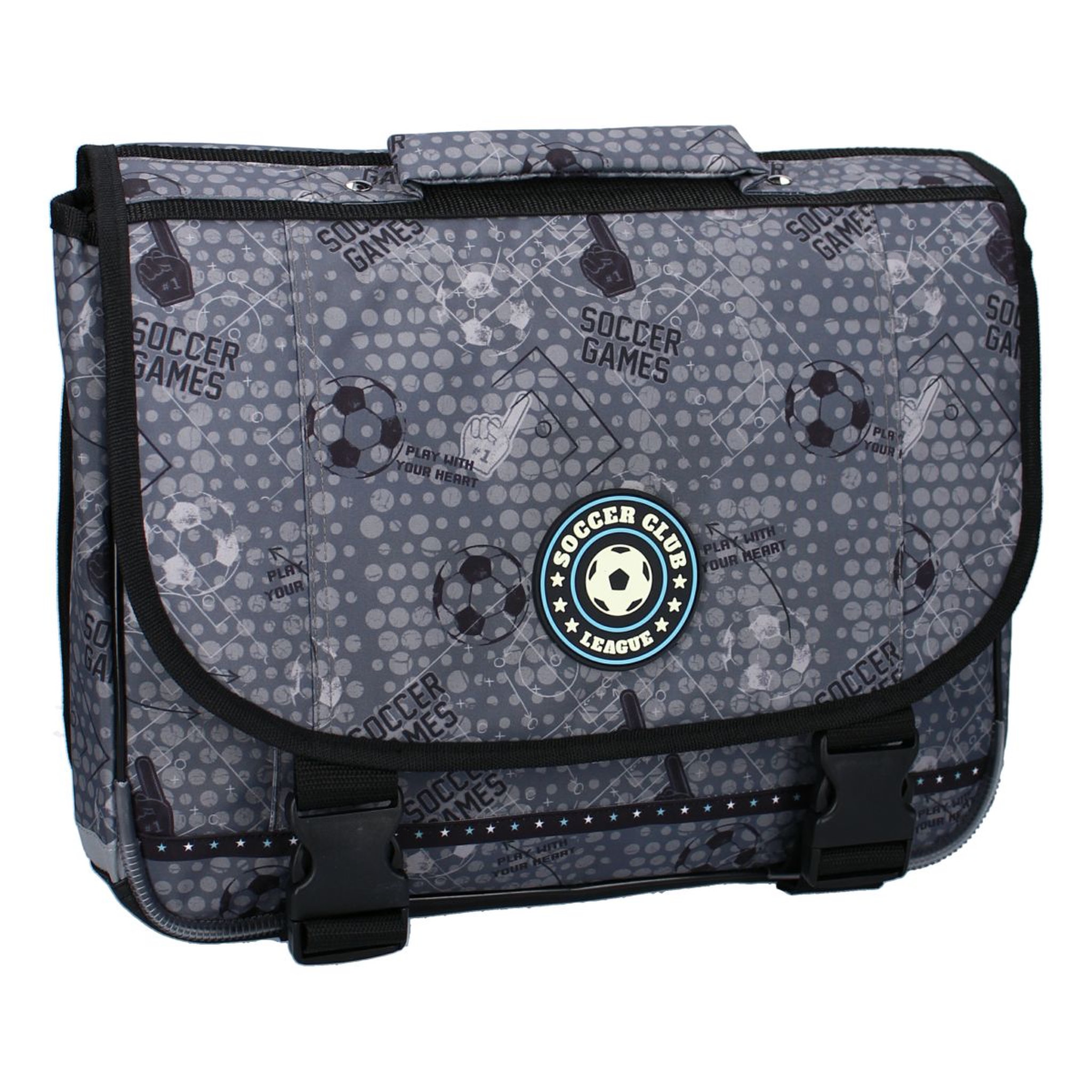 Voir la diapositive 2 : Cartable 38 cm CP/CE1/CE2 FOOTBALL