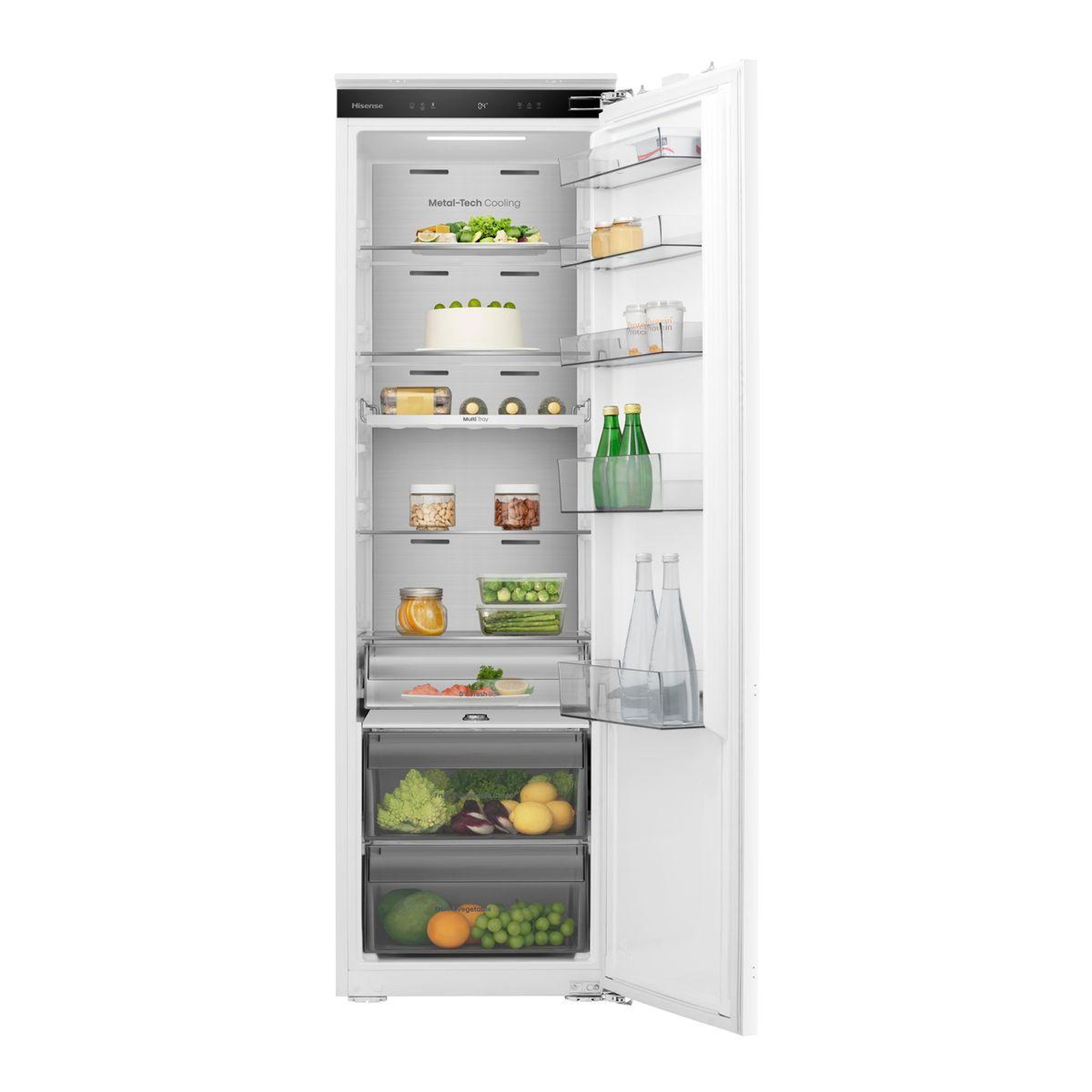 Hisense Réfrigérateur 1 porte encastrable rl3b303sawe metaltechcooling
