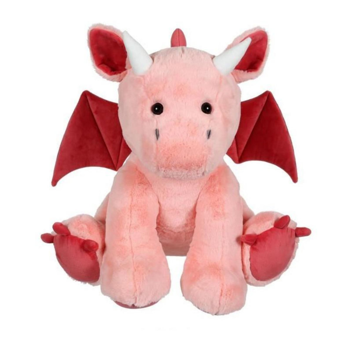 Gipsy Peluche - Gipsy Toys - Dragon floppy - 30cm - Rose