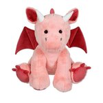 Gipsy Peluche - Gipsy Toys - Dragon floppy - 30cm - Rose