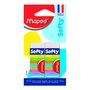 MAPED Lot de 2 gommes blanches Softy