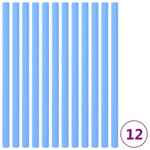 VIDAXL Manchons en mousse pour poteau de trampoline 12 pcs 92,5cm Bleu