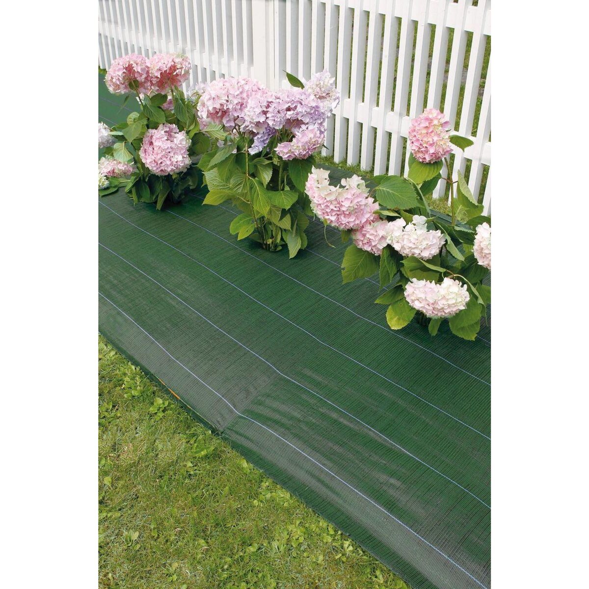 Nortene Toile de paillage tissée en polypropylène  Weedsol  1,50 x 25 m - Vert