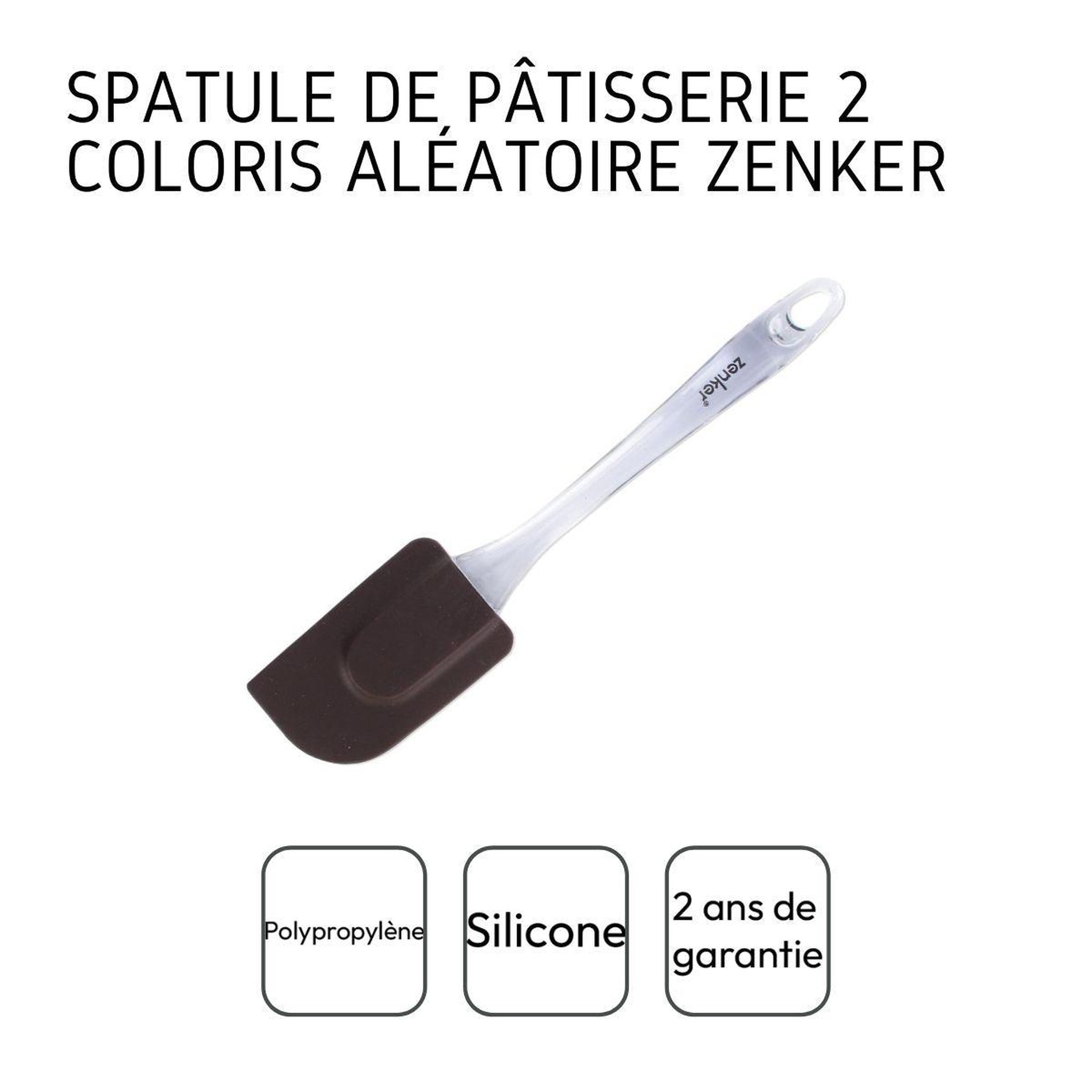 Voir la diapositive 4 : ZENKER Spatule de cuisine et de pâtisserie 26 cm zenker smart pastry