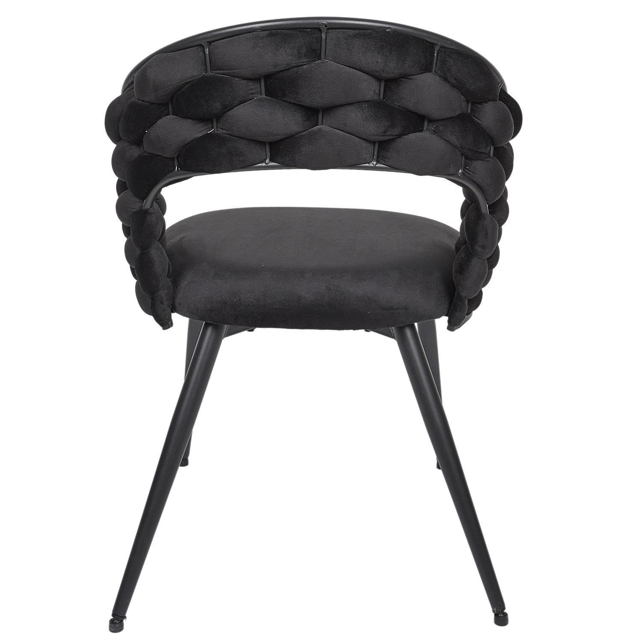 Voir la diapositive 5 : The Home Deco Factory Lot de 2 chaises assise tressée LUND