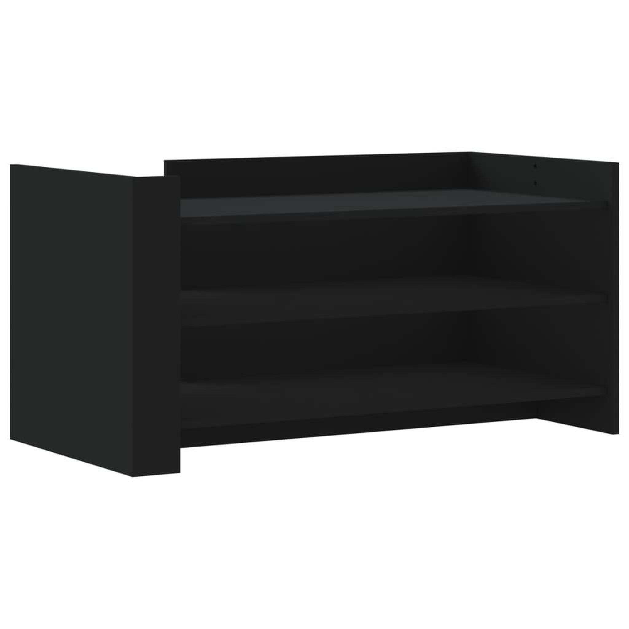 Voir la diapositive 2 : VIDAXL Table basse noir 100x50x50 cm bois d'ingenierie