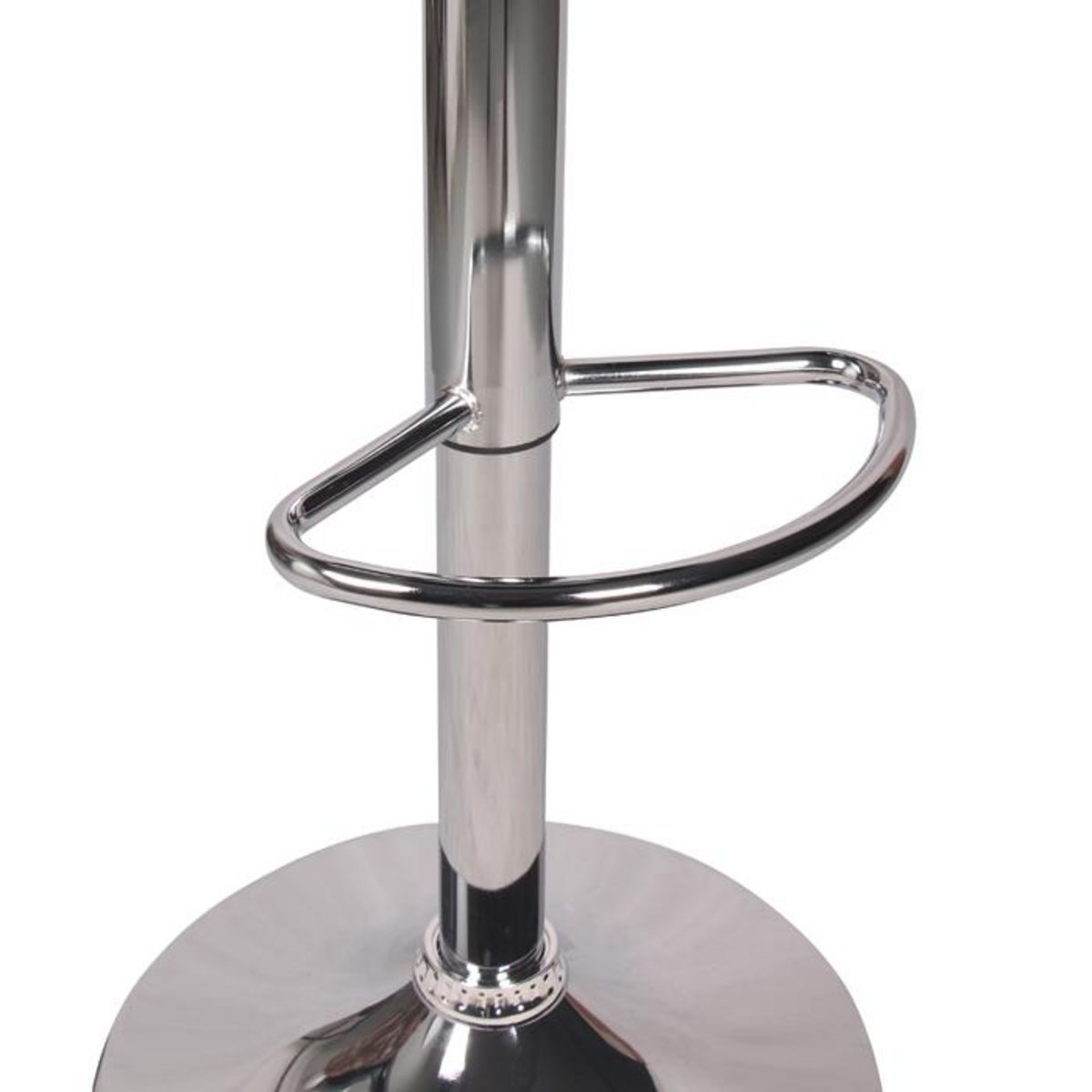 Rendez vous déco Lot de 2 chaises de bar réglables en velours bleu 60/82 cm - Pavo