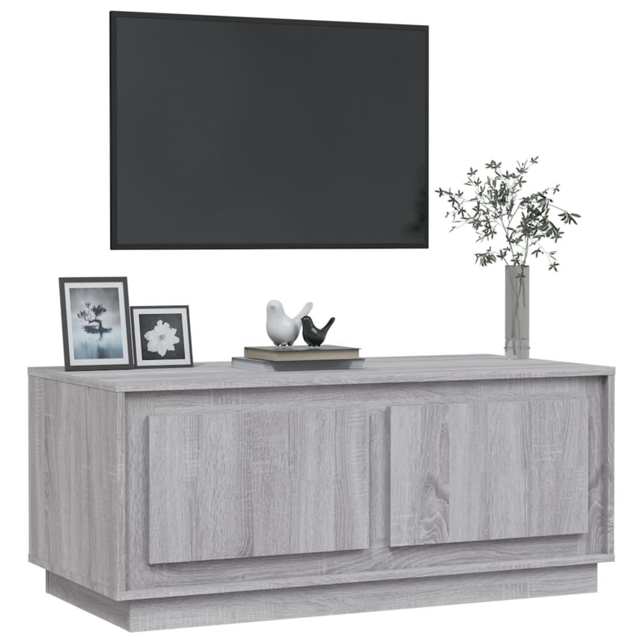 Voir la diapositive 4 : VIDAXL Table basse sonoma gris 102x50x44 cm bois d'ingenierie
