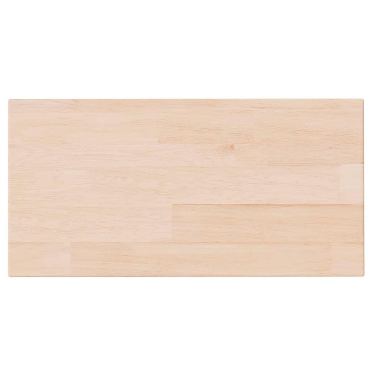 VIDAXL Panneau d'etagere 40x20x1,5 cm Bois de chene massif non traite