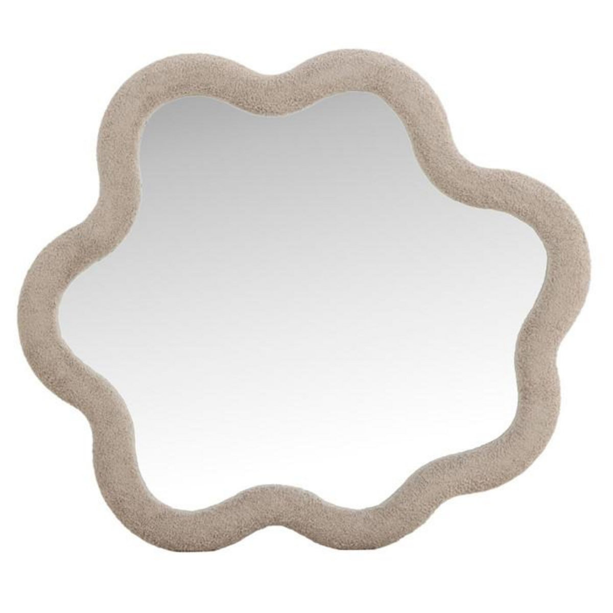 Paris Prix Miroir Mural Ondulé  Kungsbacka  70cm Beige