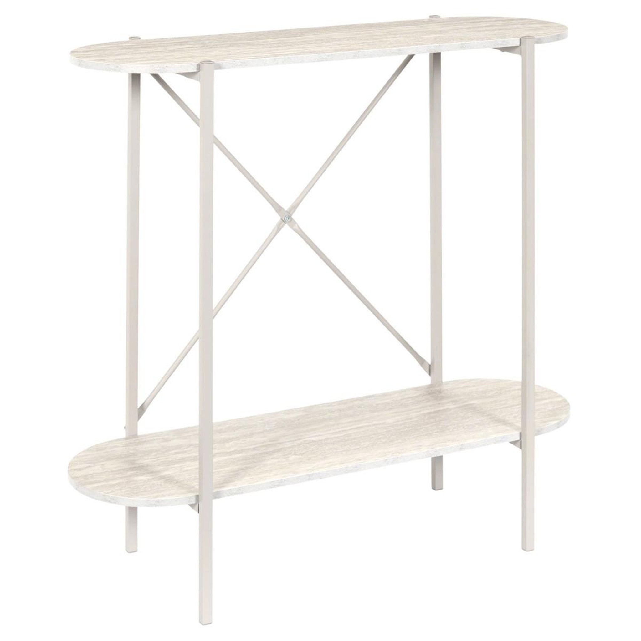 The Home Deco Factory Console avec étagère  terra nova  85cm beige