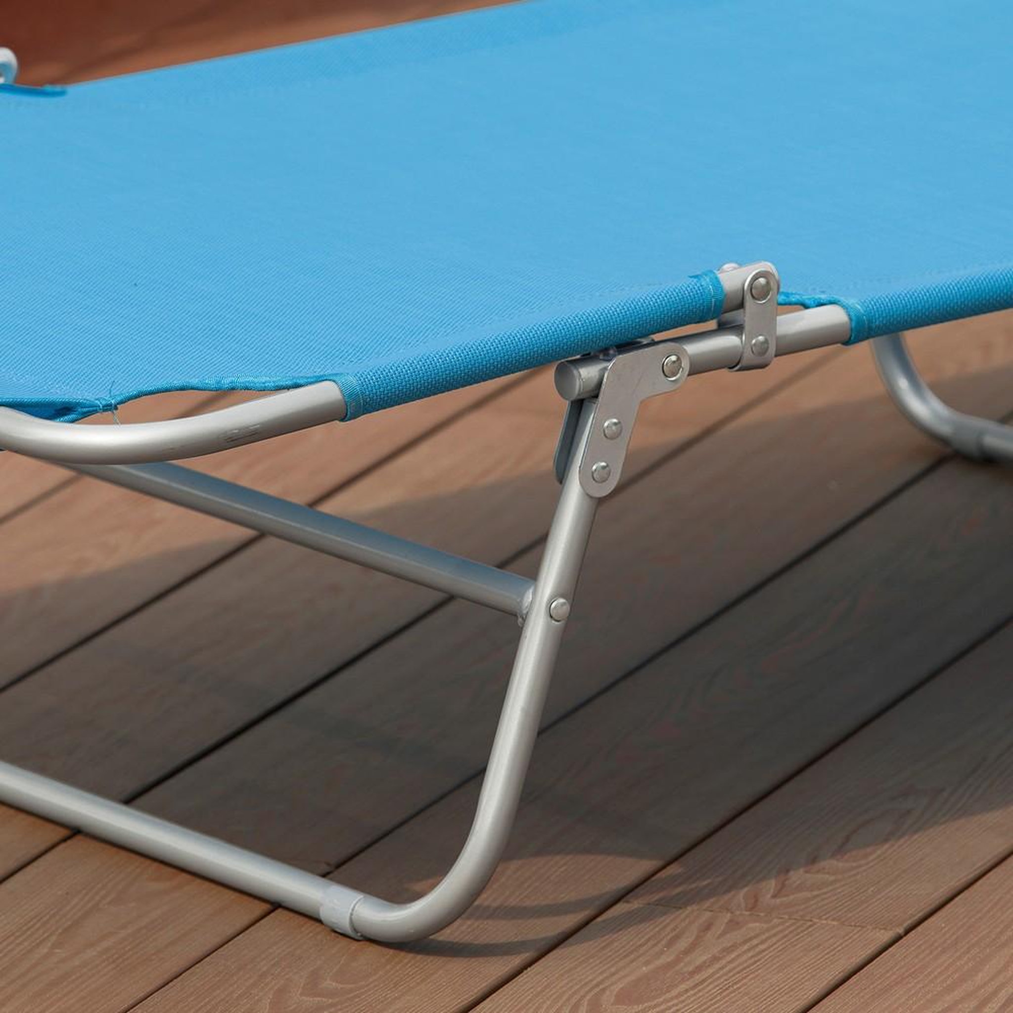 Voir la diapositive 6 : SOBUY SoBuy - Chaise Longue Réglable Pare-Soleil - Fonctionnel - OGS48