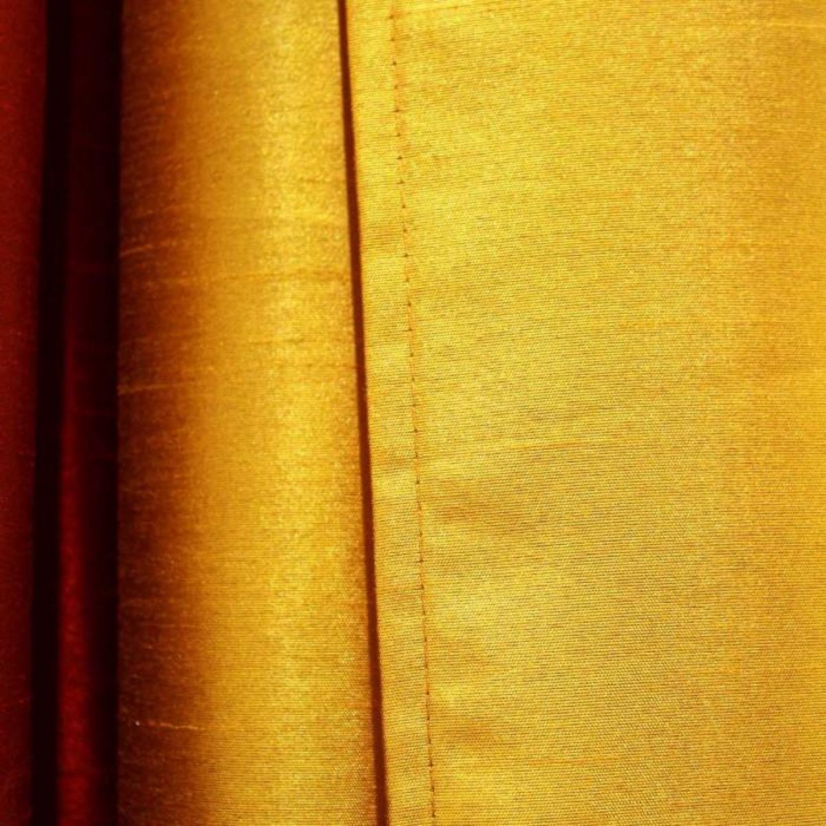 Paris Prix Rideau à Oeillets  Shana  140x240cm Moutarde