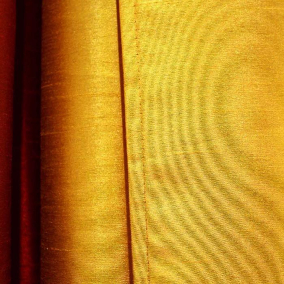 Paris Prix Rideau à Oeillets  Shana  140x240cm Moutarde