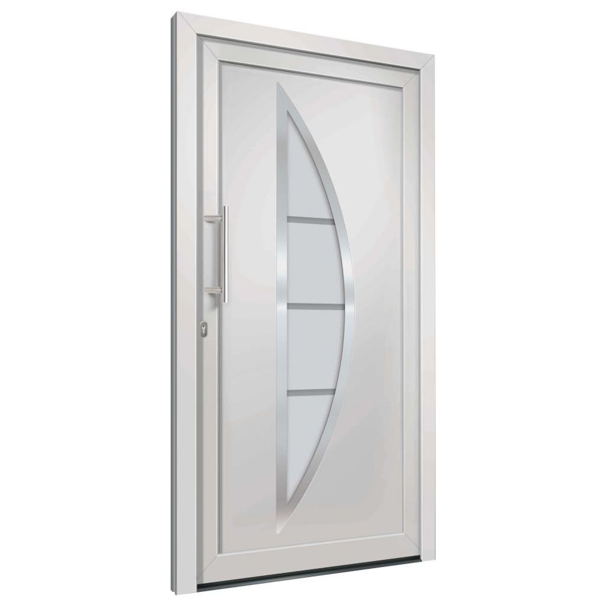 VIDAXL Porte d'entree Blanc 98x208 cm