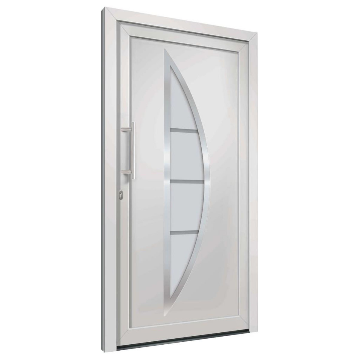 VIDAXL Porte d'entree Blanc 98x208 cm