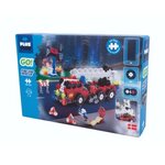 KONTIKI Jeu de construction - Box plus GO pompier - 360 pièces