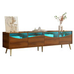 MERAX Meuble tv. Coloris disponibles : Blanc