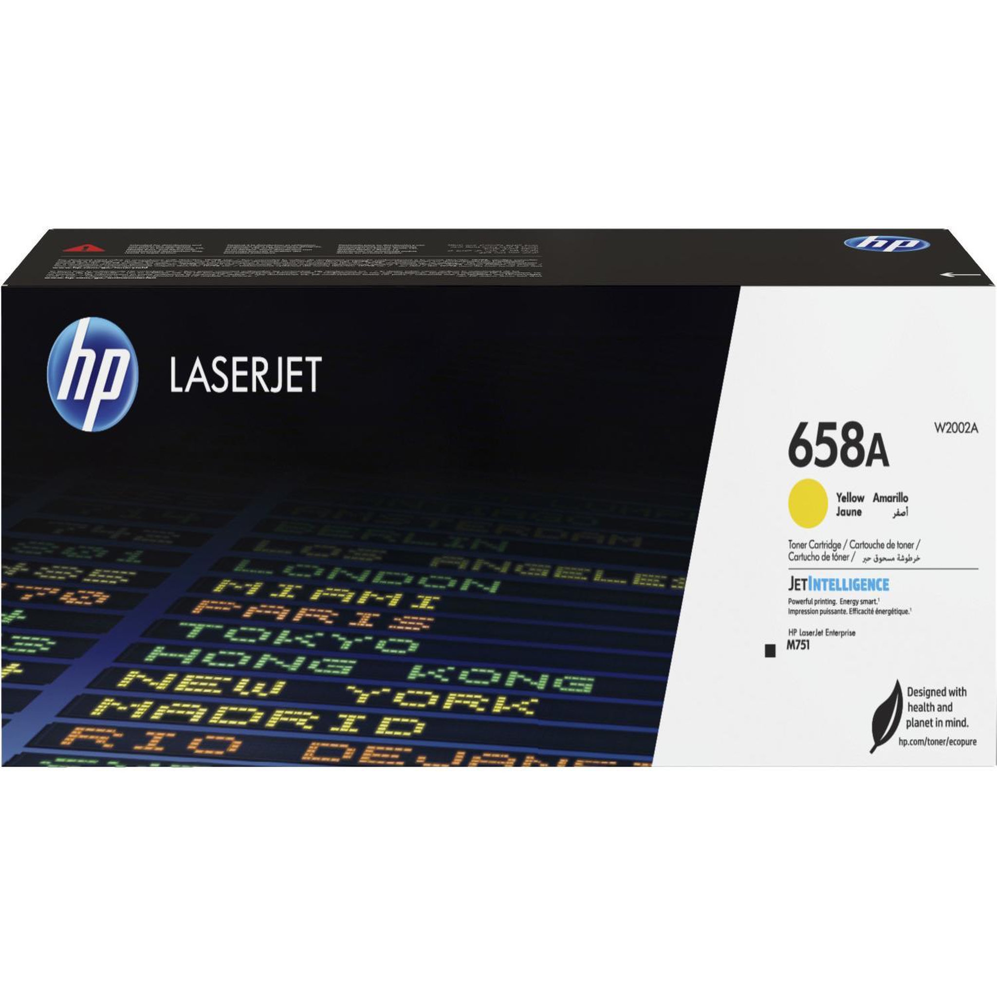 Voir la diapositive 3 : HP Hp toner jaune laserjet 658a authentique