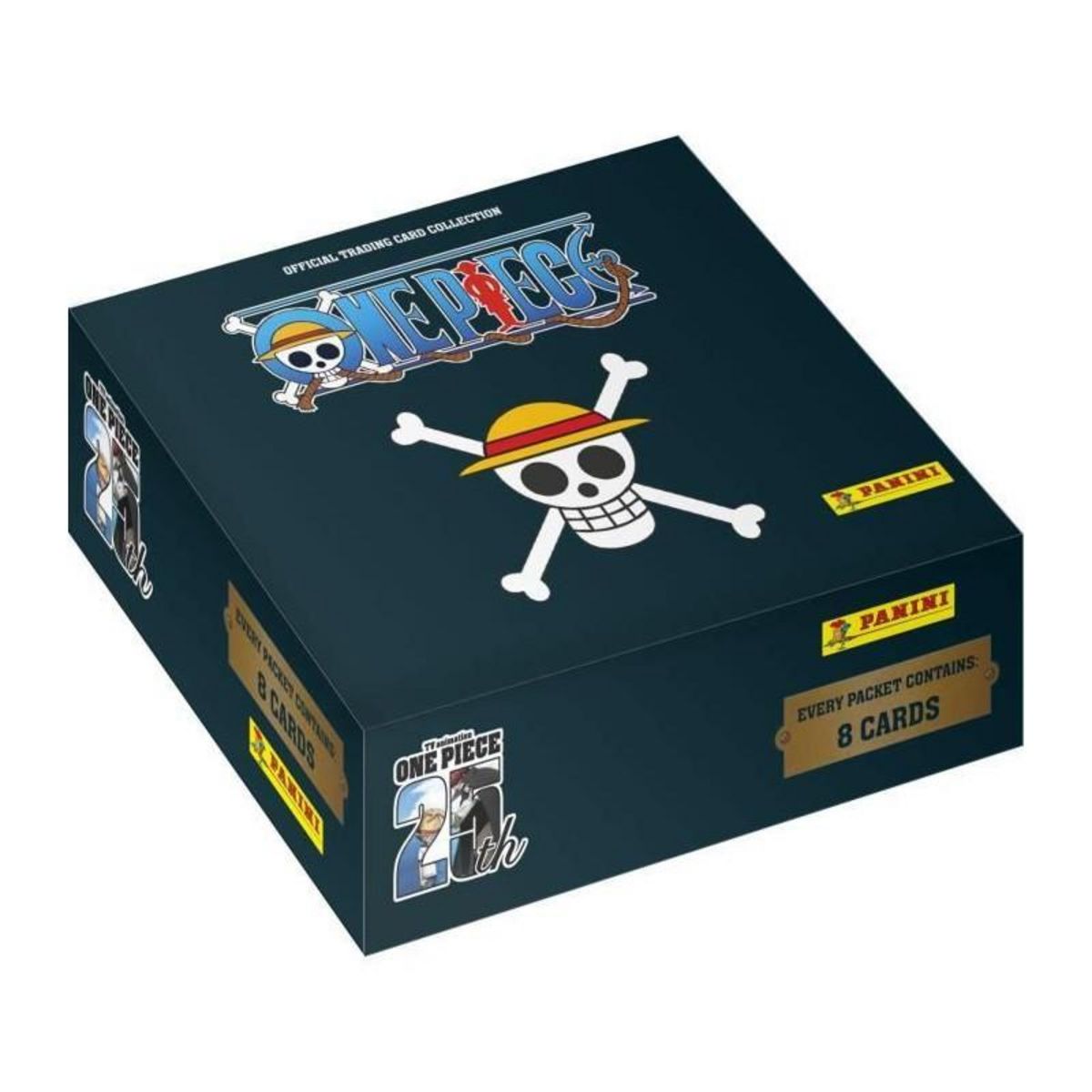 Panini Boîte - PANINI - One Piece TC 25e Anniversaire - 18 pochettes - 144 cartes