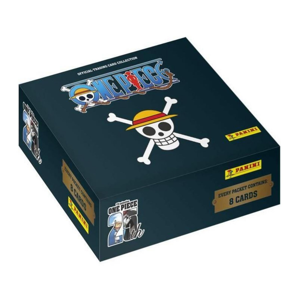 Panini Boîte - PANINI - One Piece TC 25e Anniversaire - 18 pochettes - 144 cartes