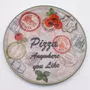 YODECO Assiettes à pizza Charme Vert - D 31 cm - Napoli x 6