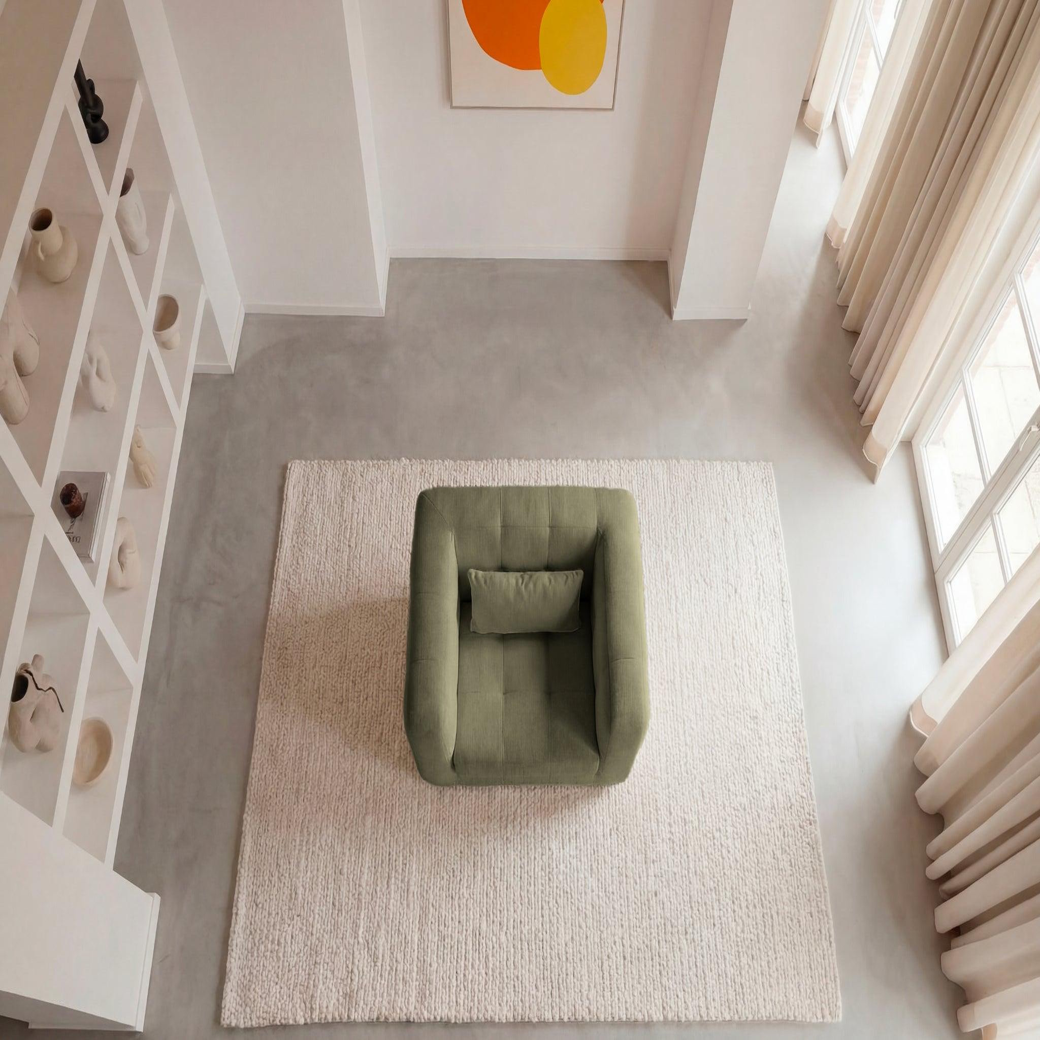 Voir la diapositive 6 : CASANOVA PARIS Arlette - fauteuil en tissu chenille