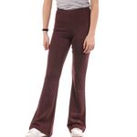 Only Pantalon Fluide Bordeaux Femme Only Flared. Coloris disponibles : Gris